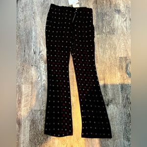 Black silk ALC pants size 0